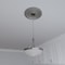 Ekena Millwork Cole PVC Ceiling Medallion (Canopies up to 4 1/2"), 16"OD x 3 1/2"ID x 1"P, Metallic Silver Metallic CMP16COCSV - alternate 10